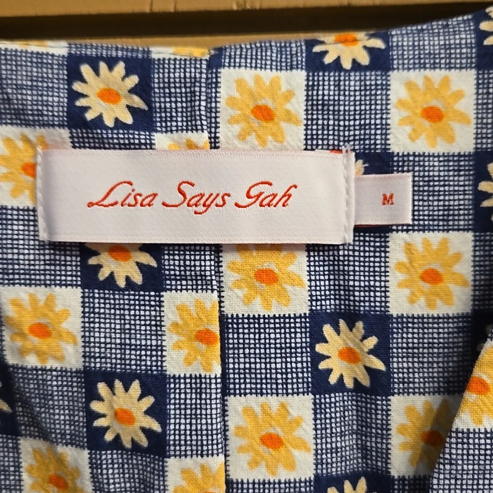 Lisa Says Gah Riley Structured Vest Size Medium - Picture 5 of 8